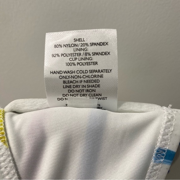 Women’s Light Lift Square Neck Bralette Bikini Top Shade & Shore™ Multi Size 34B - Picture 9 of 11